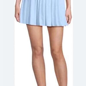 All in Motion Sky Blue Mini Skirt